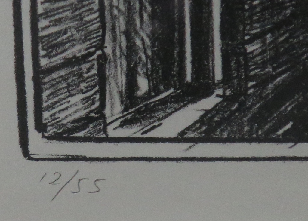 Bernard Verhoeven: Litho, Oproep 2 dagen in de hemel -Ingelijst kopen? Bied vanaf 1!