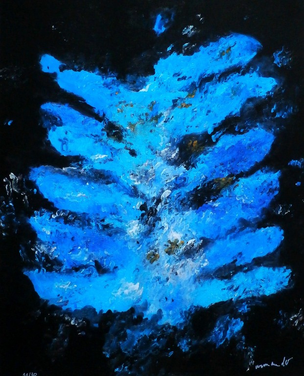 Armando - Giclee: Pflanze - gesigneerd - 2014 verkocht voor € 195!