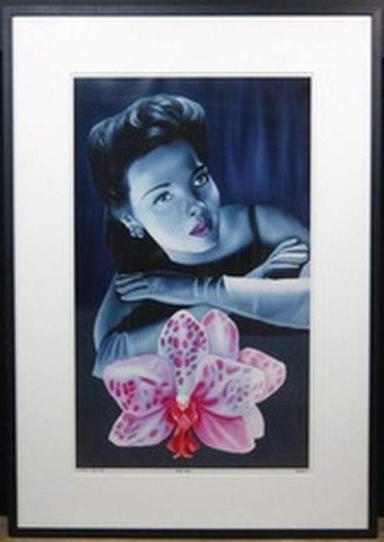 Jan Bollaert, lambdaprint "Orchid Woman" in lijst kopen? Bied vanaf 50!