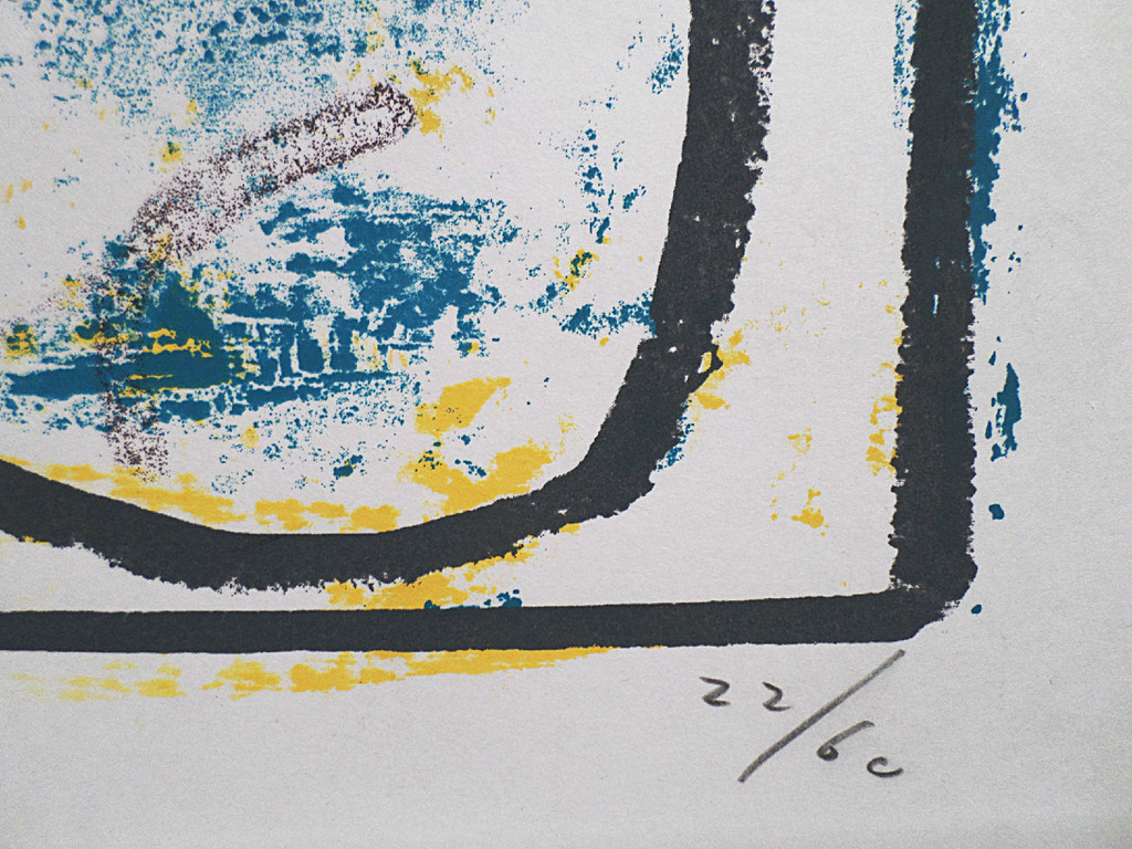 Laatste keer: Piet Warffemius - Siesta, zeefdruk kopen? Bied vanaf 40!