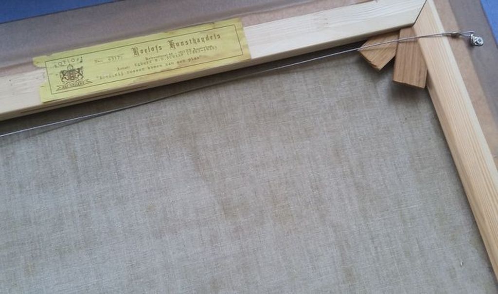 ERD Schaap (1862-1939) - Boerderij - olieverf op doek - gesigneerd  kopen? Bied vanaf 195!