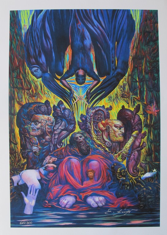 "De redding van Adam" - kleurengiclée, 300 ex. kopen? Bied vanaf 1!