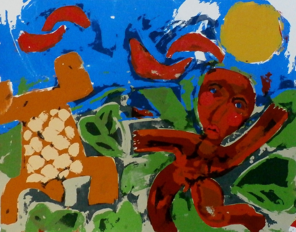 John Lie a fo - zeefdruk: Manake - 1989 kopen? Bied vanaf 45!