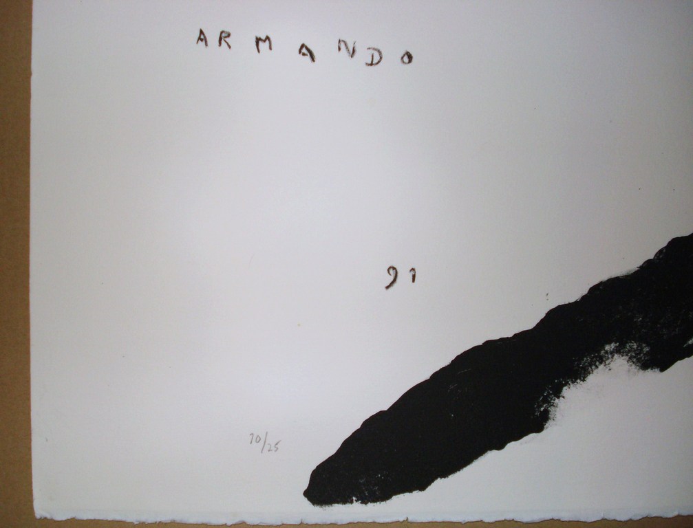 Armando zeer grote litho uit 1991 'Der Kelch' kopen? Bied vanaf 695!