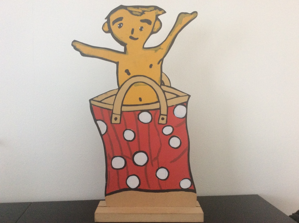 Bart Drost mannetje van Dalen in tas. kopen? Bied vanaf 1!