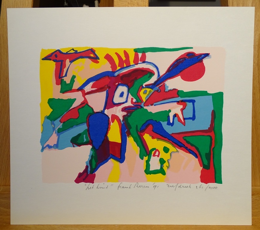 Frank Rosen - Frank Rosen -- Zeefdruk -- Het kind kopen? Bied vanaf 1!