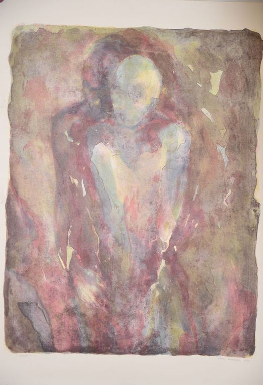 Chris Buursen: Litho. Figuur. verkocht voor € 35!