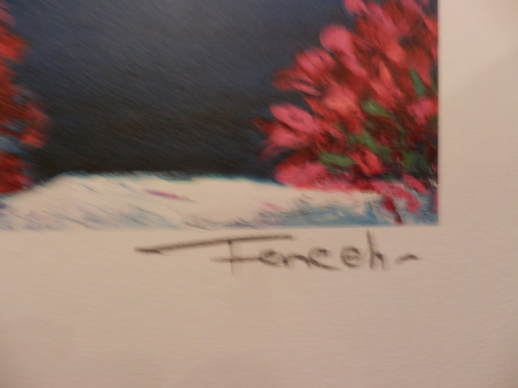 SERGE FENECH  Zeefdruk   KRETA kopen? Bied vanaf 1!