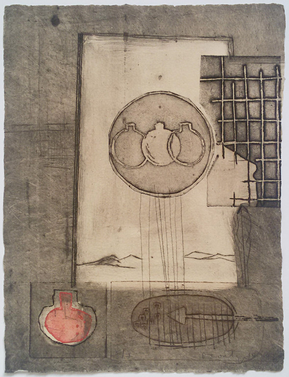 Jan Montyn - Tolou II, aquatint ets kopen? Bied vanaf 140!