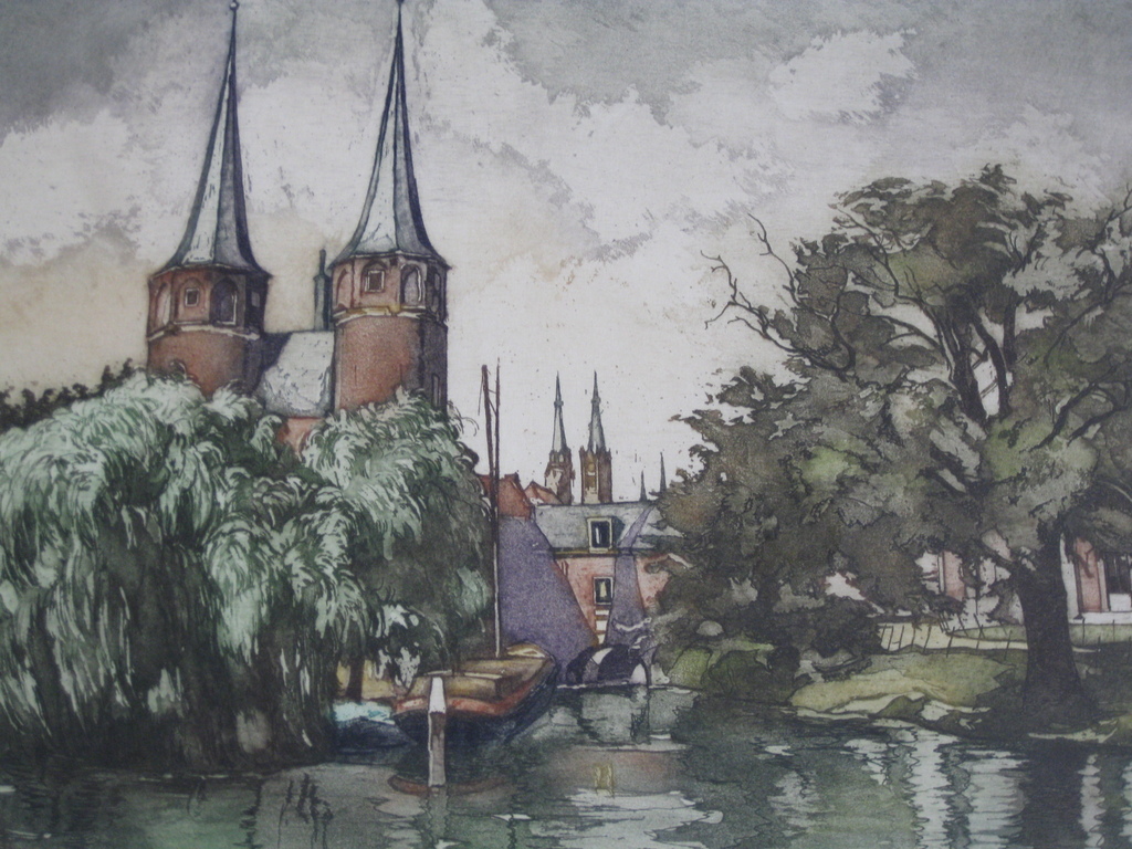  Cees Bolding kleurenetsOostpoort te Delft kopen? Bied vanaf 50!