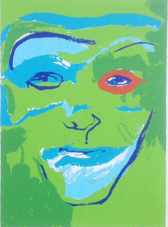 Sylvia Kristel - Hand gesigneerde zeefdruk kopen? Bied vanaf 1!