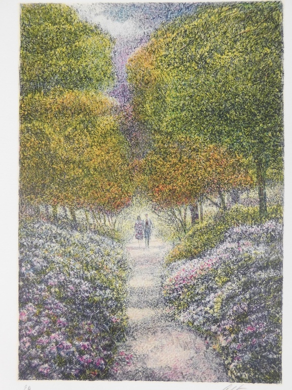 Harold Altman - Kleurenlitho - Men and Woman kopen? Bied vanaf 50!