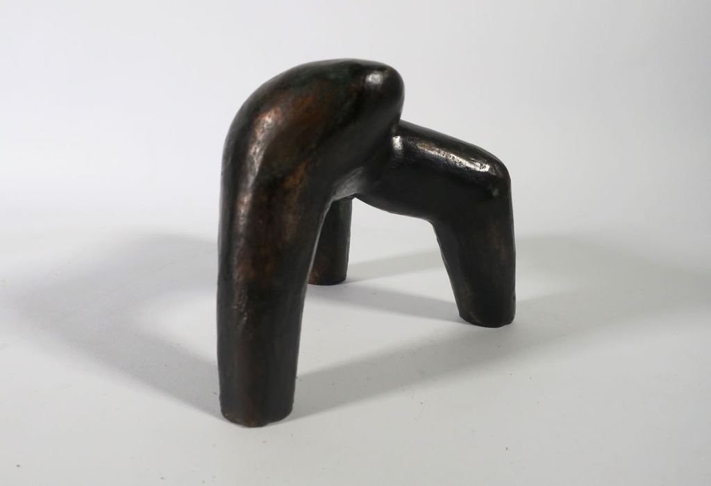 Tine van de Weyer: Bronzen beeld, Drie-potig lijf kopen? Bied vanaf 150!