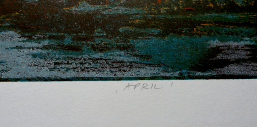 Elmar Gille - ets: April - 1995 kopen? Bied vanaf 69!