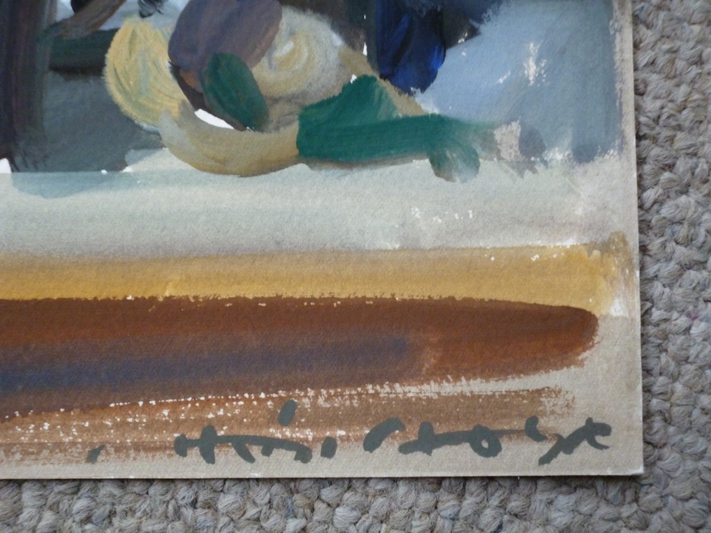 Hein Stork - gouache - Stilleven kopen? Bied vanaf 140!