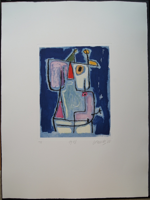 Corneille ets met aquatint 1948-1988 kopen? Bied vanaf 375!