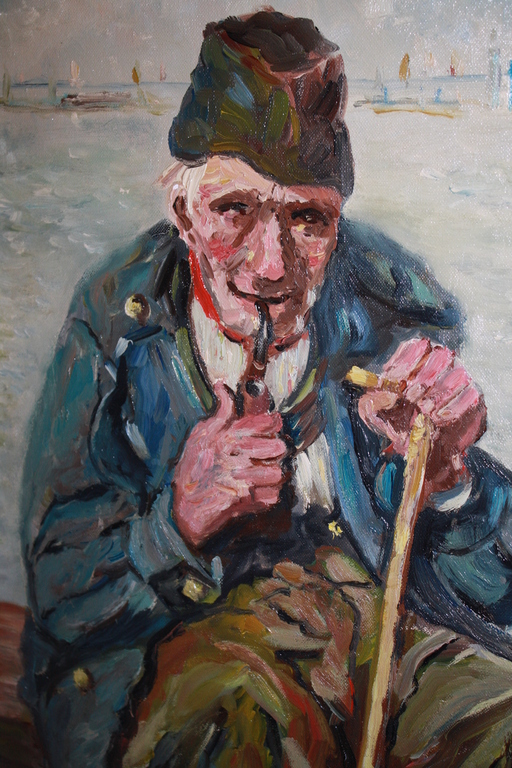 Onduidelijk Gesigneerd  - VOLENDAMMER VISSER kopen? Bied vanaf 45!