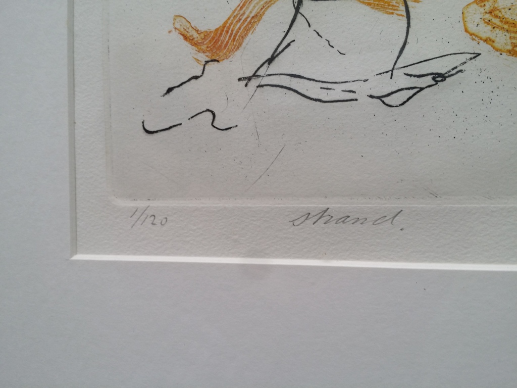 Wim Worm - Wim Worm. Litho. Strand. kopen? Bied vanaf 35!