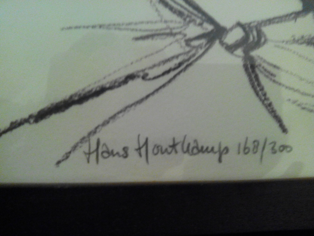 Houtkamp Hans: Kleurenlitho, Afrikaanse stam kopen? Bied vanaf 25!