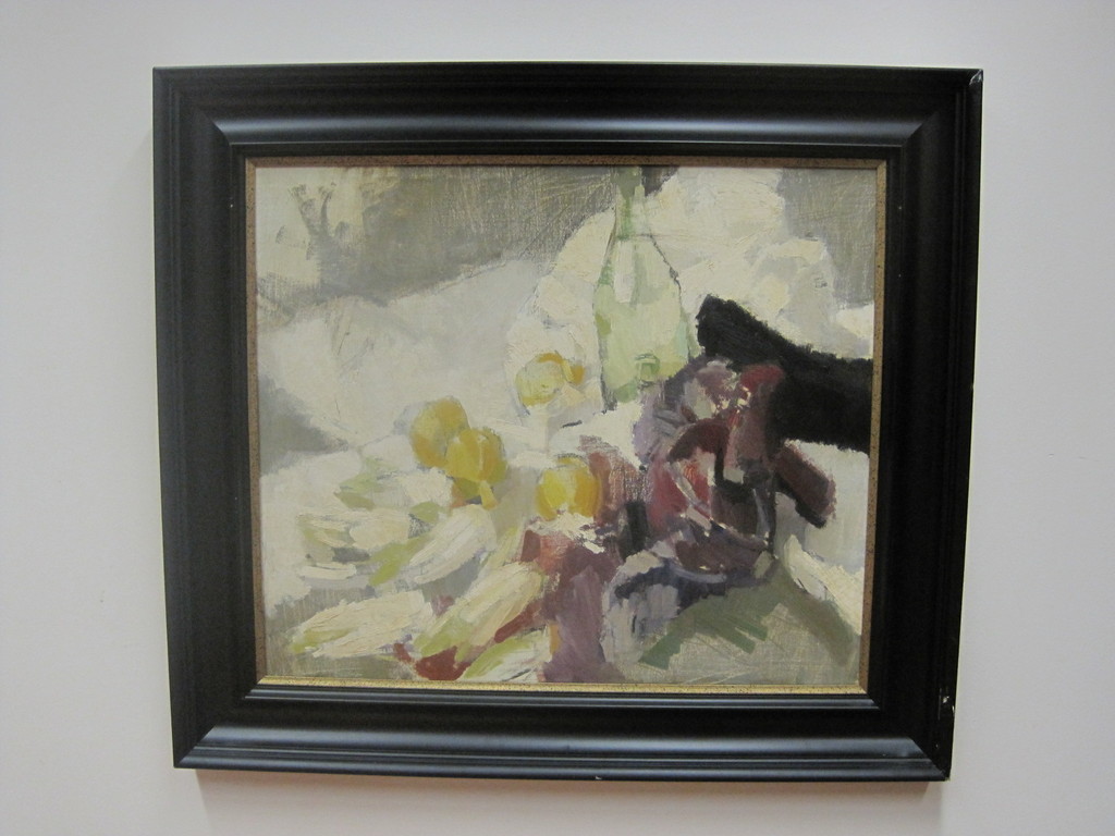 gesigneerd S.Hoekstra groot olieverf "stilleven met rode kool"  kopen? Bied vanaf 1!