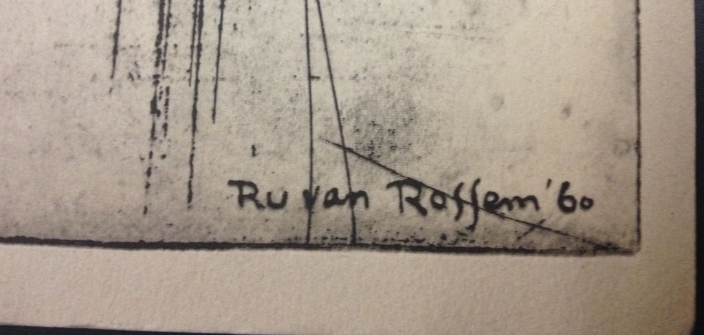 Ru van Rossem, kleurenlitho, "Birdisland" kopen? Bied vanaf 55!
