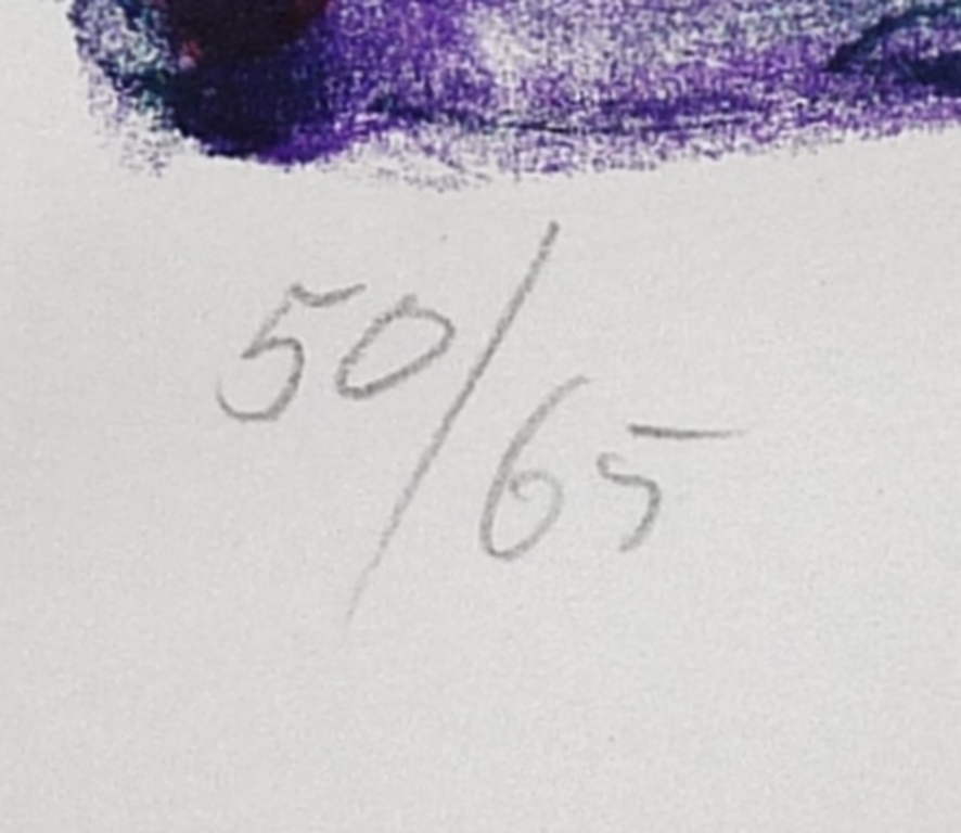 Theo Kuijpers: Lithografie, Abstract, Gesigneerd kopen? Bied vanaf 75!