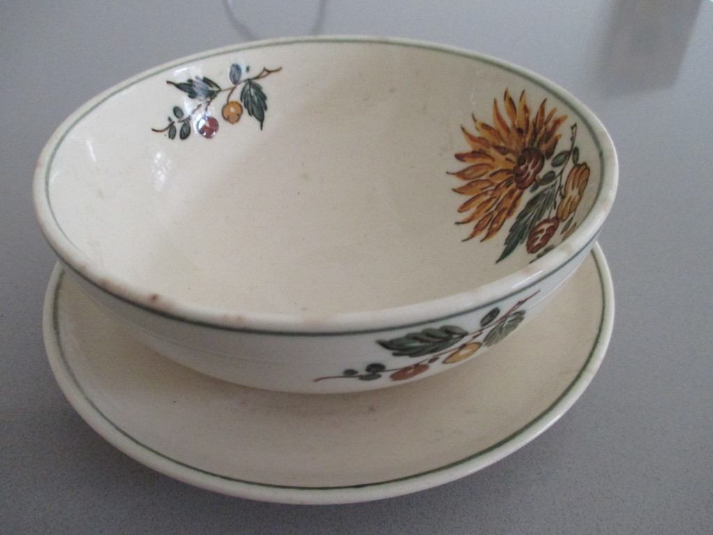 Royal Gouda, Zuid Holland - soepkom met handgeschilderde decoratie kopen? Bied vanaf 10!