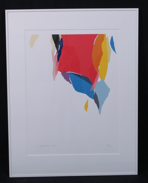 Gerard 't Hart: Zeefdruk, Z.T. - Ingelijst kopen? Bied vanaf 20!