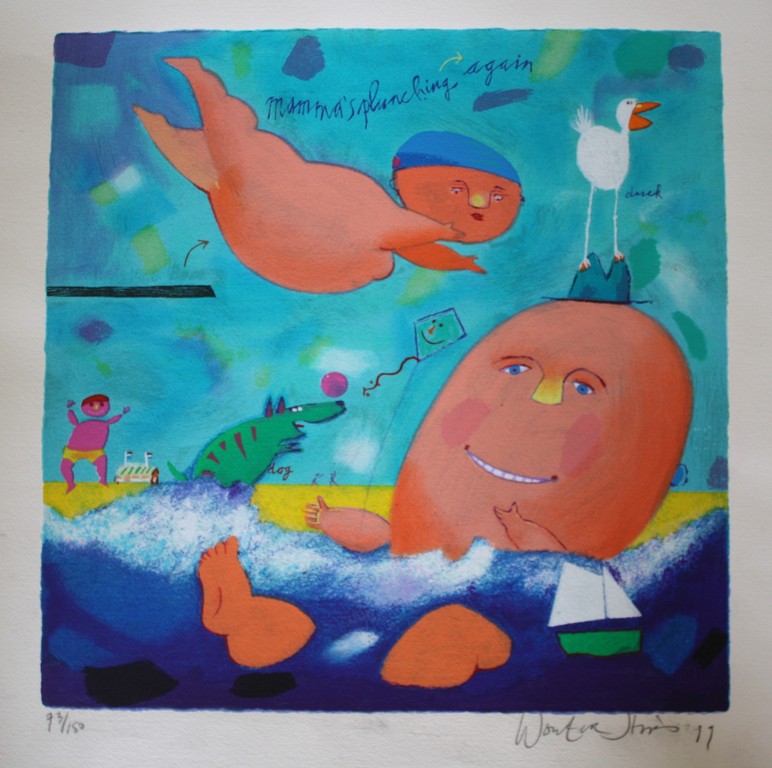 WOUTER STIPS, Prent verkocht voor € 40!