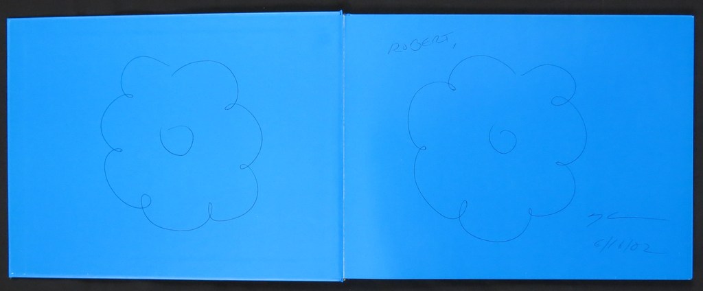 Jeff Koons: Originele pentekening op voorblad van catalogus Easyfun-Ethereal  kopen? Bied vanaf 250!