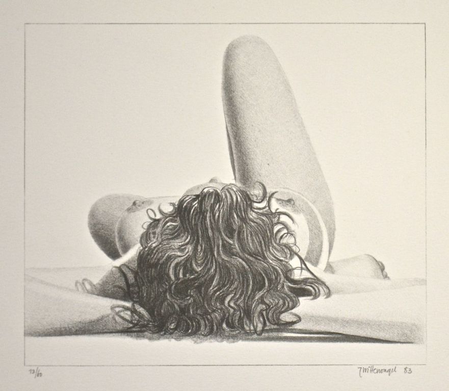Roger Wittevrongel: Litho. Liggende vrouw verkocht voor € 55!