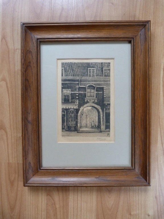  H. Heuff - Beurspoortje te Amsterdam verkocht voor € 36!