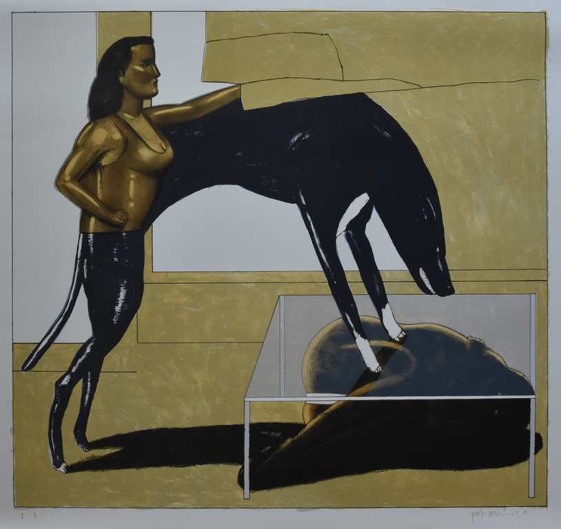 Pat Andrea # LA LOUVE # litho, oplage 60 ex., nm+++, mint- verkocht voor € 120!