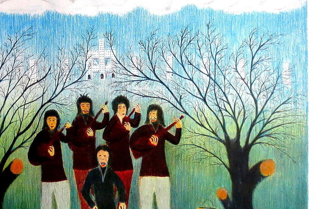 MATIJA SKURJENI ' Rolling Stones' kleurenlitho * 1971 * gesigneerd * nr. 113/150 kopen? Bied vanaf 49!