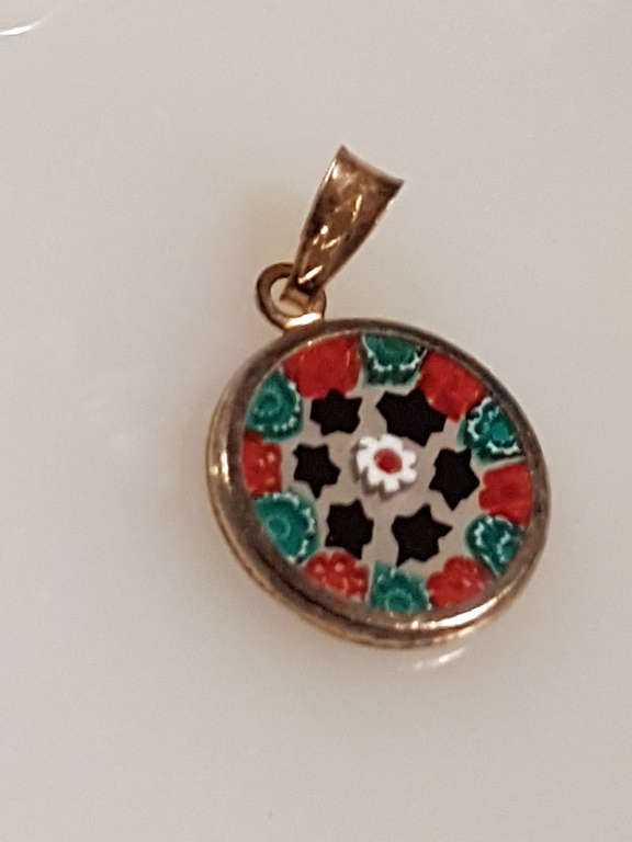 Murrina veneziana in zilver 925- model 2-Murano Italia-Venezia  zilver 925 kopen? Bied vanaf 5!