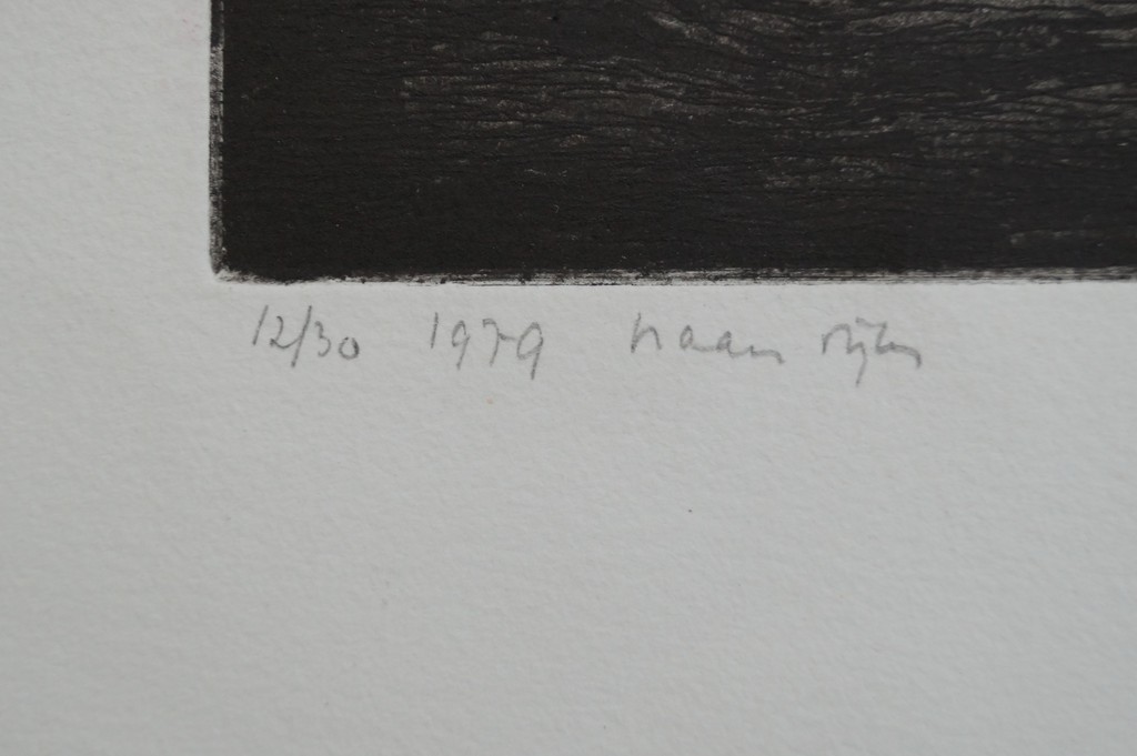 Naan Rijks - gesigneerde ets - metamorfose I kopen? Bied vanaf 20!