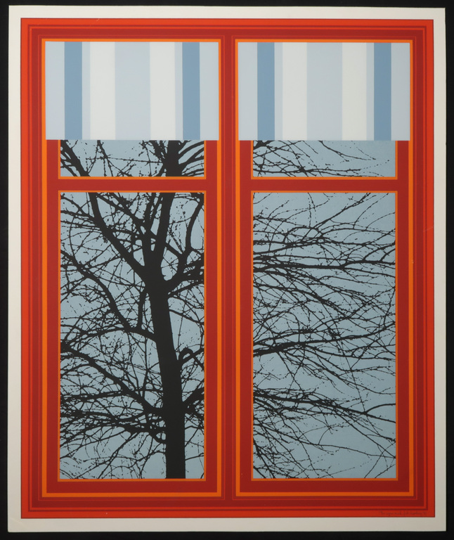 Frits Hesseling: Zeefdruk, Z.T. Raam kopen? Bied vanaf 1!