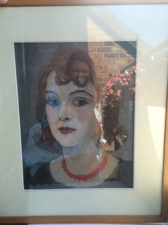 Eric wansart - stilleven - Le collier rouge - 1929 kopen? Bied vanaf 200!