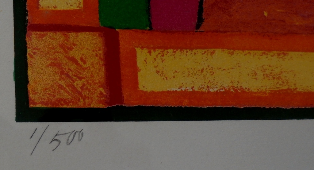 Clemens Briels - ingelijste zeefdruk - 2000 kopen? Bied vanaf 100!