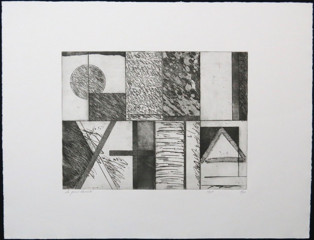Paul Damste: Ets en Aquatint, Zonder titel kopen? Bied vanaf 1!