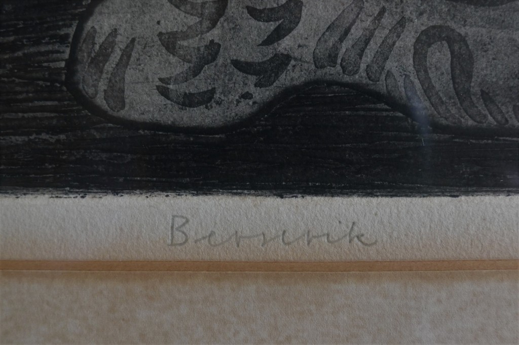 Herman Berserik,  gesigneerde ets, zonder titel kopen? Bied vanaf 45!