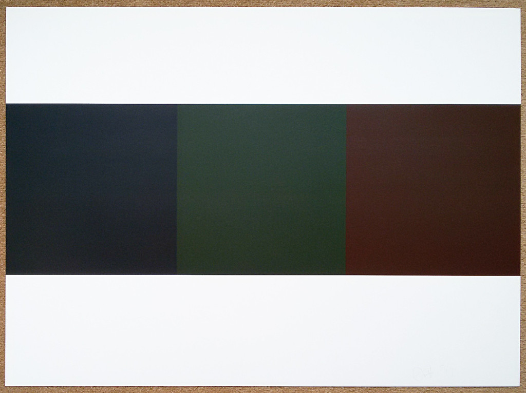 Rob van Koningsbruggen - Geometrische compositie, zeefdruk kopen? Bied vanaf 90!