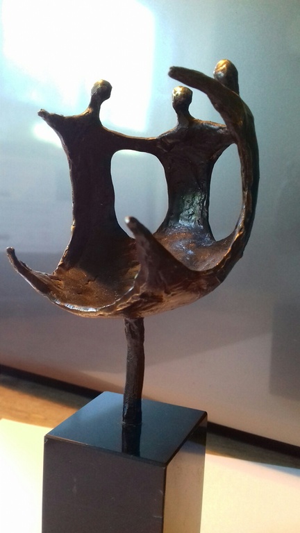 Sculptuur in brons op marmeren sokkel van Corry van Ammerlaan van Niekerk  kopen? Bied vanaf 25!
