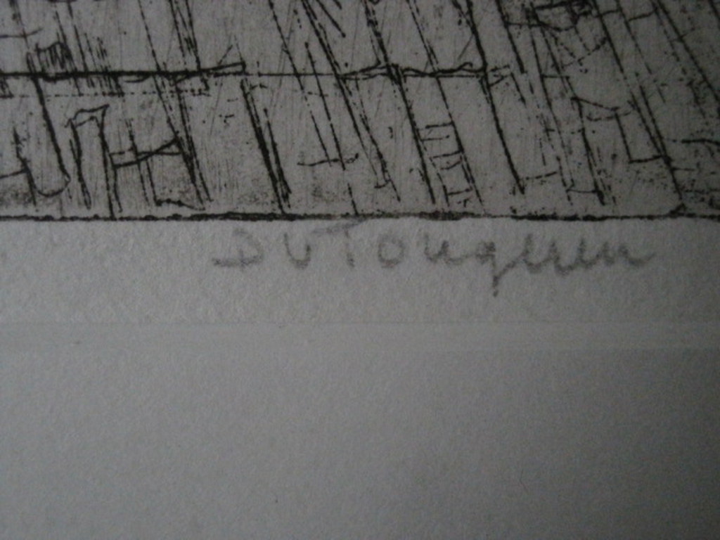 Dineke v. Tongeren - ets 1971 - Balletles Mascha ter Weeme 1971 - handgesigneerd kopen? Bied vanaf 1!