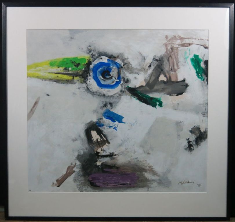 Nico Molenkamp: Zeefdruk, Vogel (Groot) kopen? Bied vanaf 200!