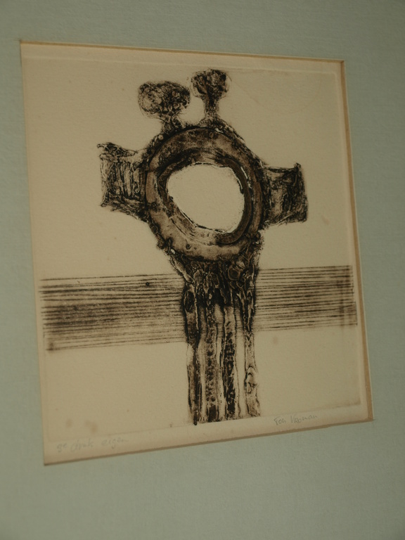 Ton Vroman - Ets – 3e Eigen druk – Gesigneerd  – ca 1975 - *DAKA-AANBIEDING* verkocht voor € 38!