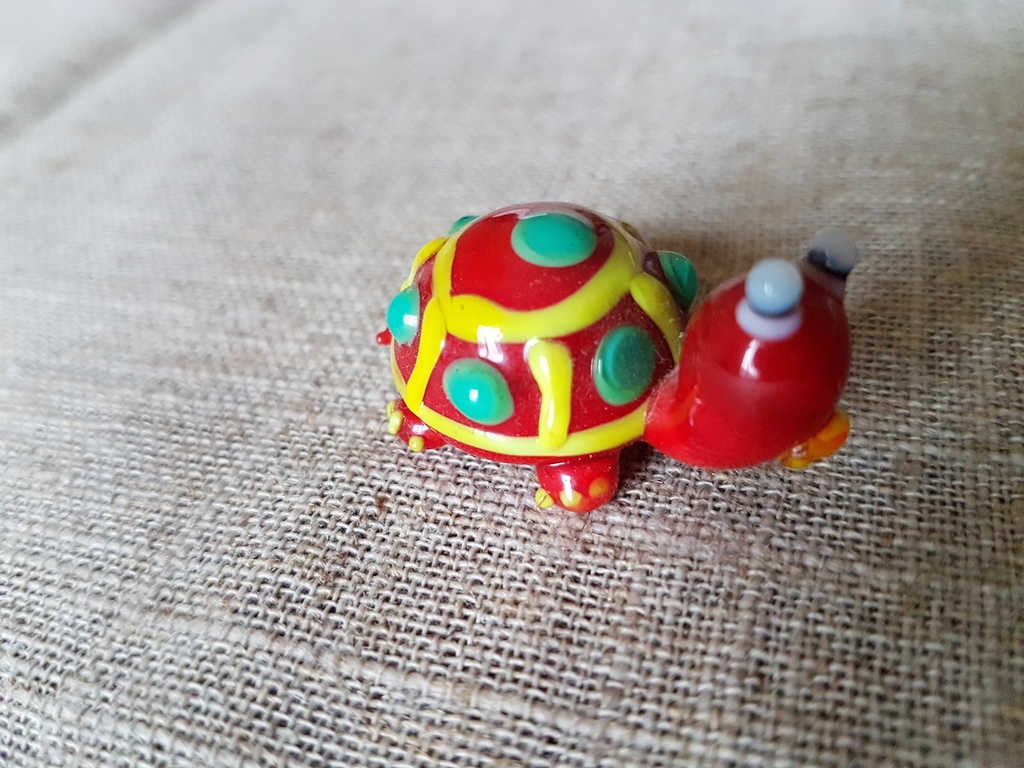 Schildpadschild in Murano glas kopen? Bied vanaf 1!
