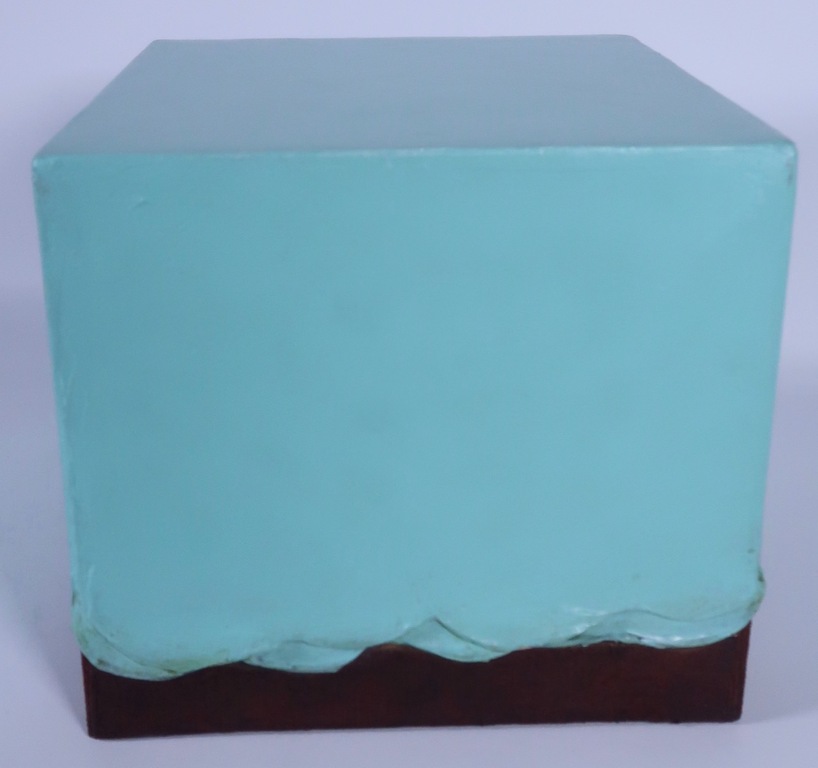 Ronald Ruseler: Wandobject, Acryl op hout, Het 3e land (Totem) kopen? Bied vanaf 80!