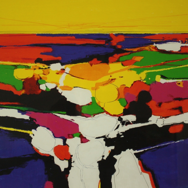 Frank Lejeune, kleurenzeefdruk     (INGELIJST) kopen? Bied vanaf 99!