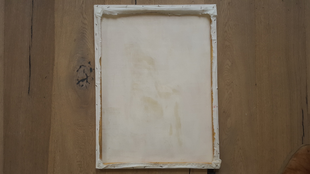 Naakte dame - acryl op doek (45cm x 60cm) kopen? Bied vanaf 95!